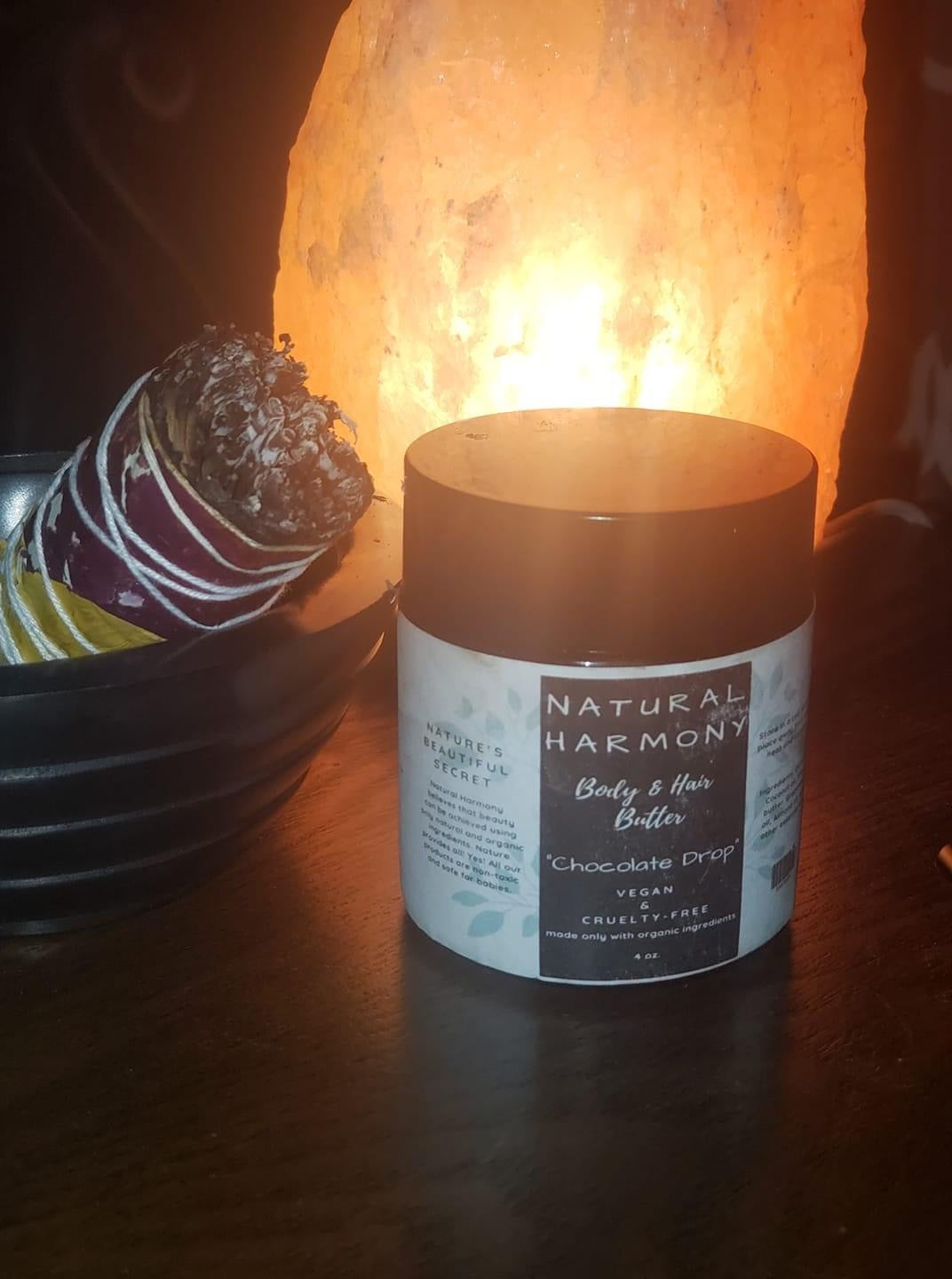 Natural Harmony Hair and Body Butter "Chocolate Drop"